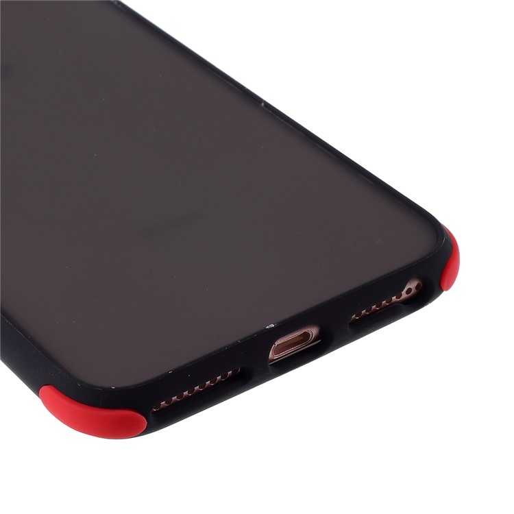 Matte Skin PC + TPU Hybrid Drop-proof Case Covering for iPhone 8 Plus/7 Plus/6 Plus/6s Plus 5.5-inch - Black-6