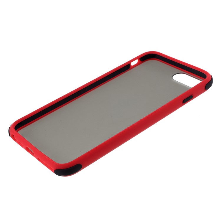Piel Mate PC + TPU Híbrido-drop Prueba De Caja De Cubierta Para El IPhone 8 Plus / 7 Más / 6 Más / 6s Más 5,5 Pulgadas - Rojo-5