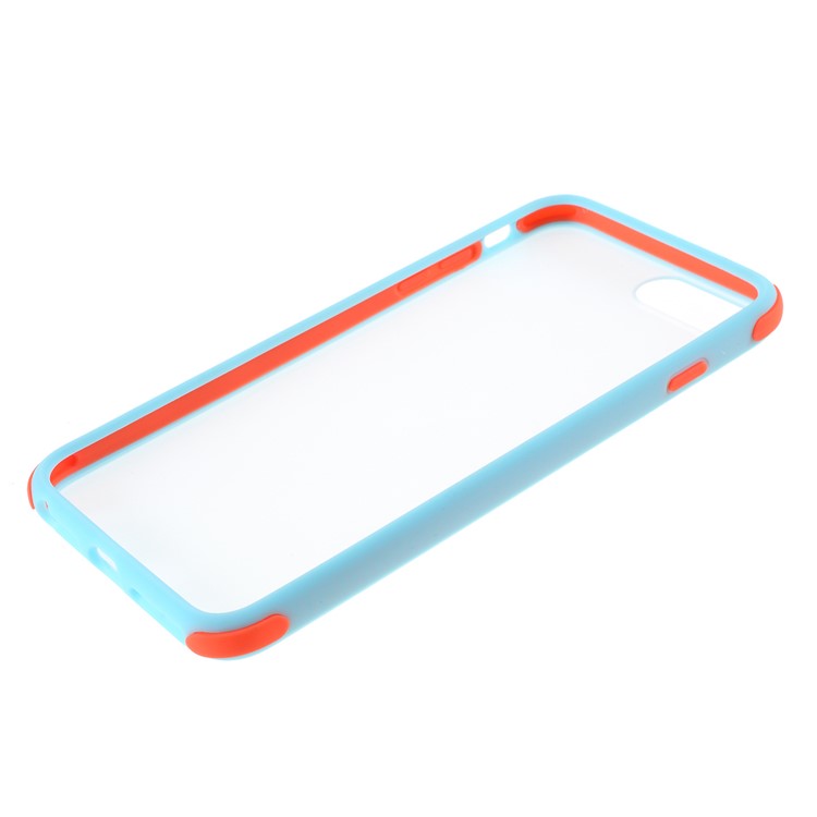Matte Skin PC + TPU Hybrid Drop-proof Case Covering for iPhone 8 Plus/7 Plus/6 Plus/6s Plus 5.5-inch - Baby Blue-5