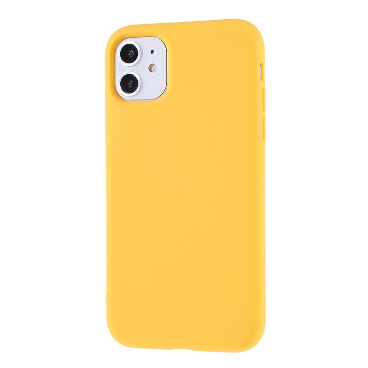 2.5MM Thickened Nano Silicone Phone Case for iPhone 11 6.1-inch - Yellow-2