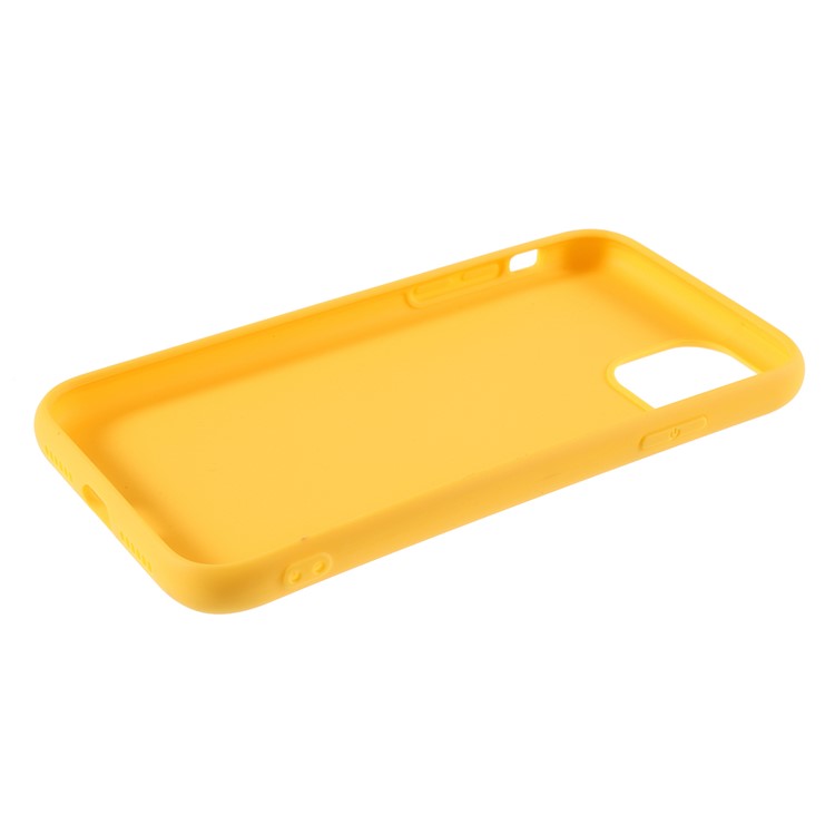 2.5MM Thickened Nano Silicone Phone Case for iPhone 11 6.1-inch - Yellow-5