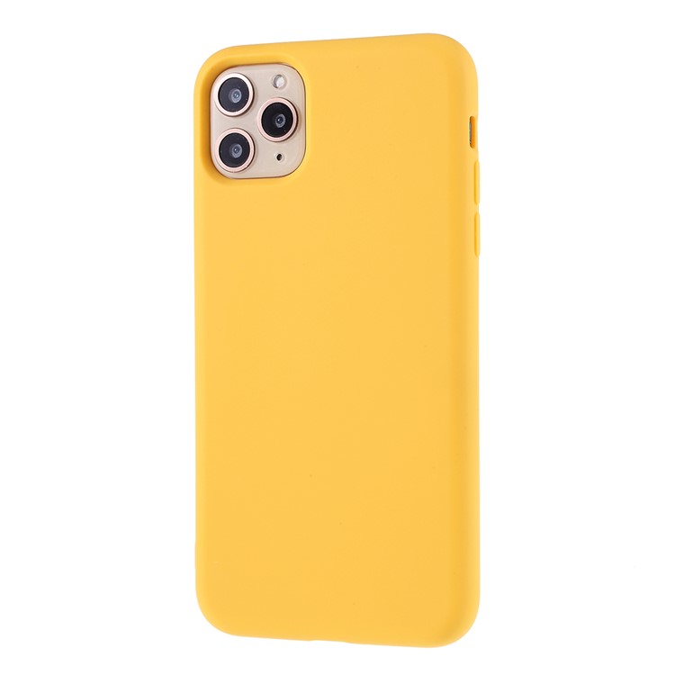 2.5MM Thickened Nano Silicone Phone Case for iPhone 11 Pro 5.8-inch - Yellow-2