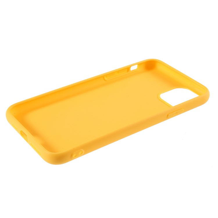 2.5MM Thickened Nano Silicone Phone Case for iPhone 11 Pro 5.8-inch - Yellow-5
