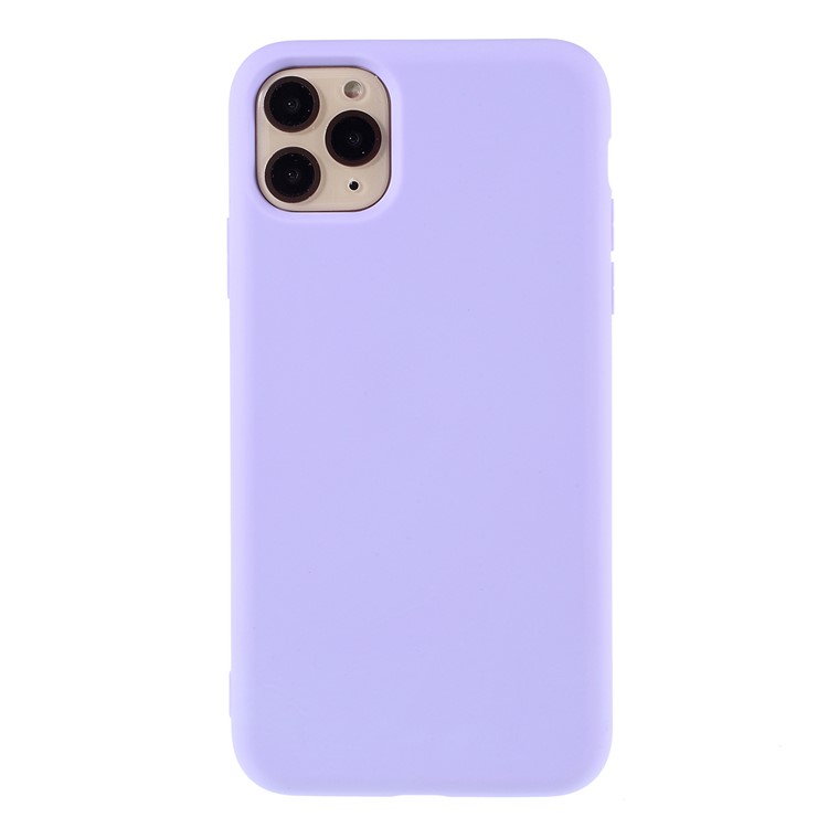 2.5MM Épaissi Nano Téléphone Cellulaire Silicone Pour IPhone 11 Pro Max 6,5 Pouces - Violet-1