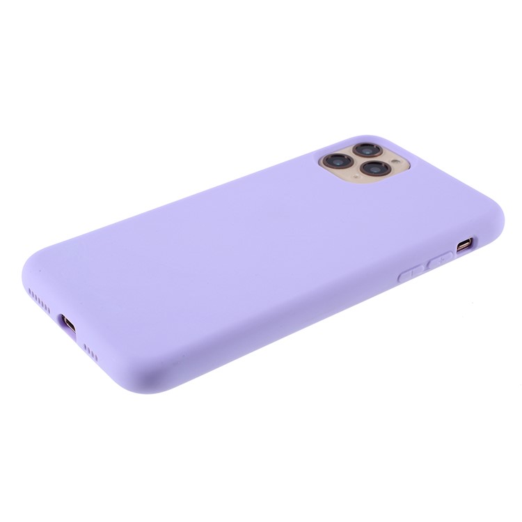 2.5MM Épaissi Nano Téléphone Cellulaire Silicone Pour IPhone 11 Pro Max 6,5 Pouces - Violet-4