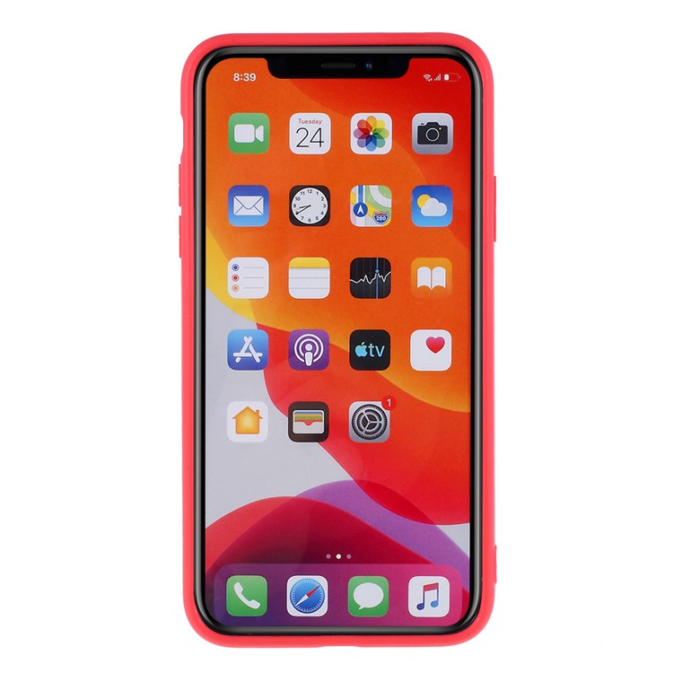 2.5MM Thickened Nano Silicone Cell Phone Case for iPhone 11 Pro Max 6.5 inch - Red-3