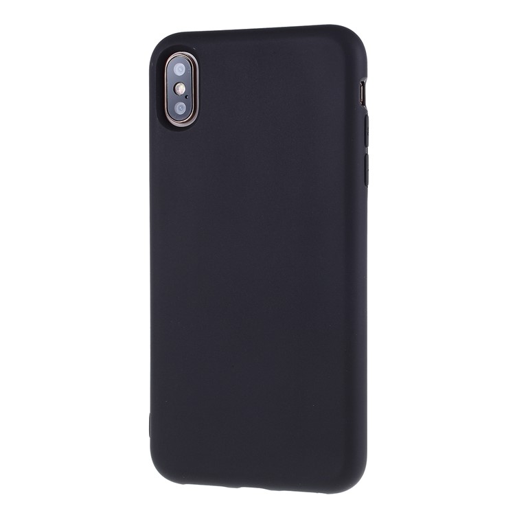 2.5mm Thickened Nano Silicone Cell Phone Cover for iPhone XS Max 6.5 inch - Black-2