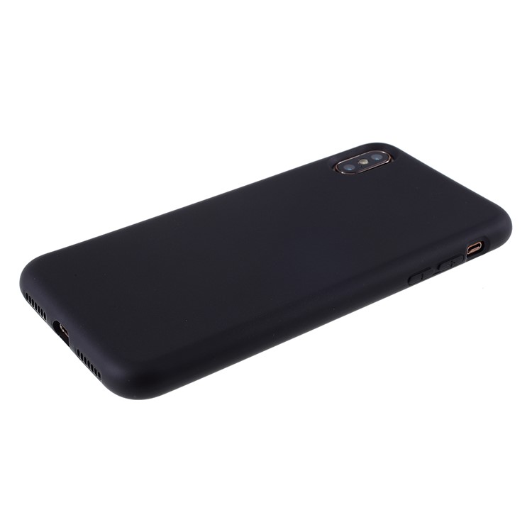 2.5mm Thickened Nano Silicone Cell Phone Cover for iPhone XS Max 6.5 inch - Black-5