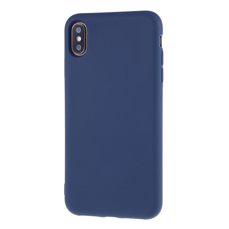 2.5mm Thickened Nano Silicone Cell Phone Cover for iPhone XS Max 6.5 inch - Blue-2