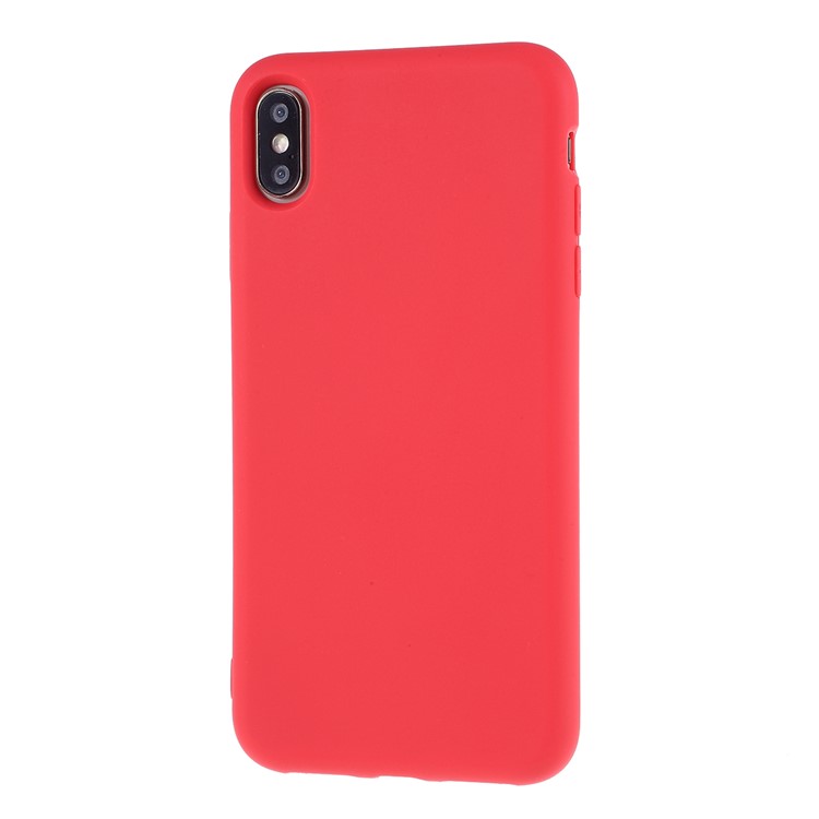 2.5mm Thickened Nano Silicone Cell Phone Cover for iPhone XS Max 6.5 inch - Red-2
