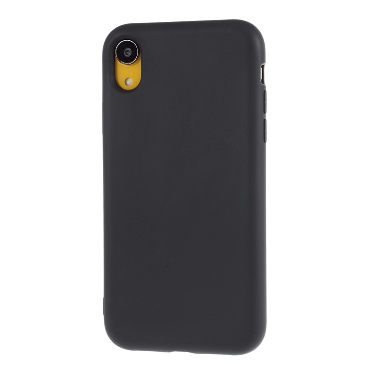 2.5mm Thickened Nano Silicone Phone Casing for iPhone XR 6.1 inch - Black-2