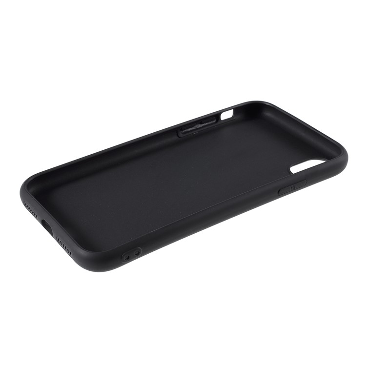 2.5mm Thickened Nano Silicone Phone Casing for iPhone XR 6.1 inch - Black-6