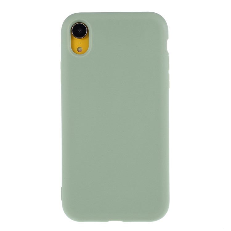 2.5mm Thickened Nano Silicone Phone Casing for iPhone XR 6.1 inch - Green-1