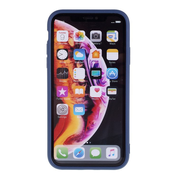 2.5mm Thickened Nano Silicone Phone Casing for iPhone XR 6.1 inch - Blue-3