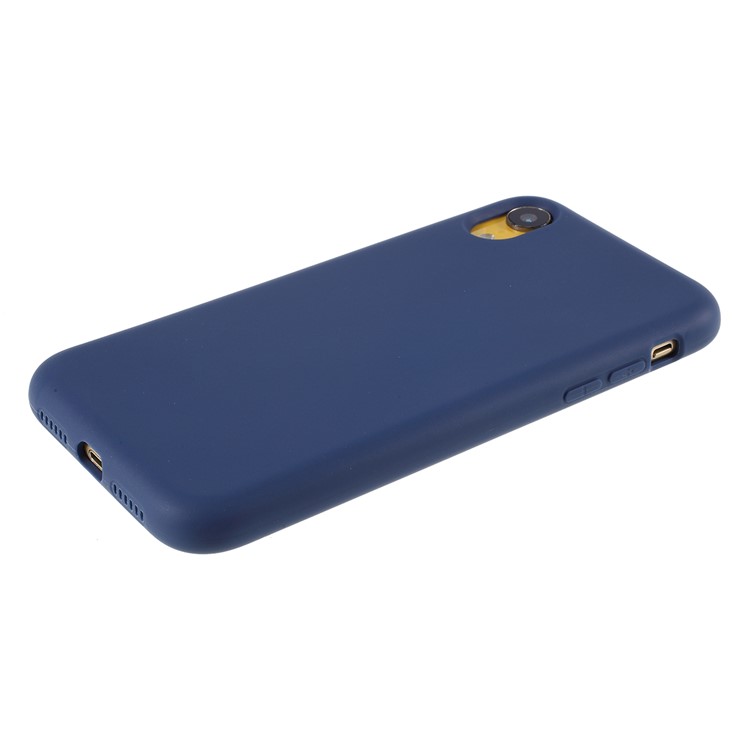 2.5mm Thickened Nano Silicone Phone Casing for iPhone XR 6.1 inch - Blue-4
