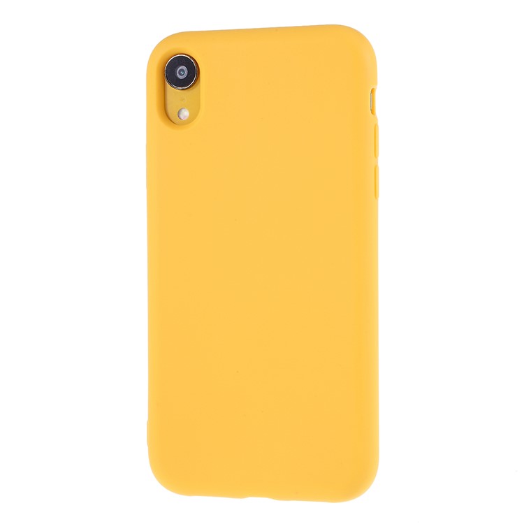 2.5mm Verdickten Nano Silikontelefongehäuse Für Iphone XR 6,1 Zoll - Gelb-2
