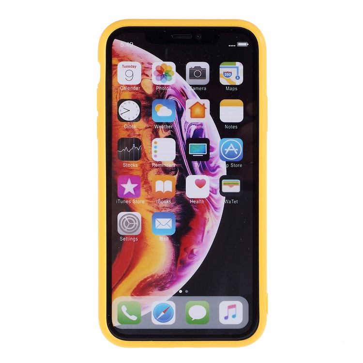 2.5mm Verdickten Nano Silikontelefongehäuse Für Iphone XR 6,1 Zoll - Gelb-3