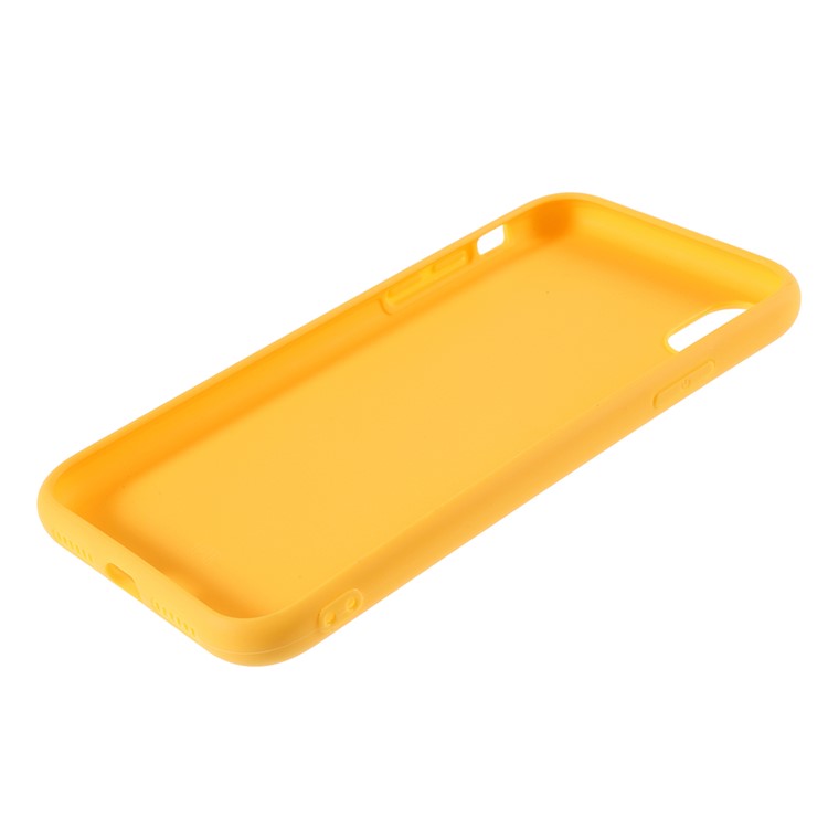 2.5mm Verdickten Nano Silikontelefongehäuse Für Iphone XR 6,1 Zoll - Gelb-5