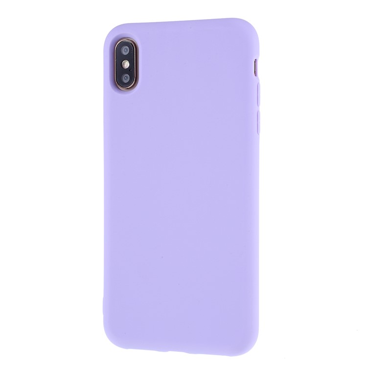 2.5MM Thickened Nano Silicone Phone Case for iPhone XS/X 5.8-inch - Purple-2