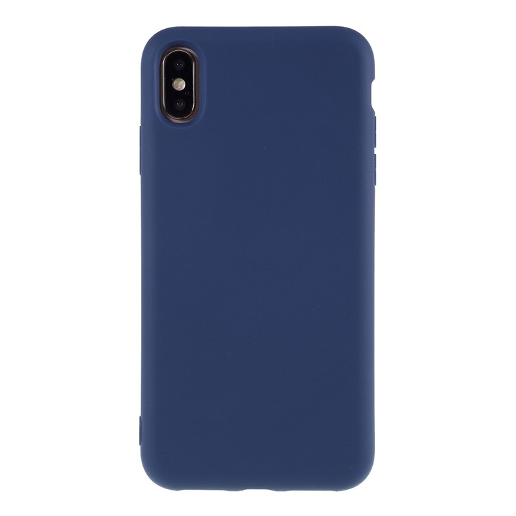 2.5MM Thickened Nano Silicone Phone Case for iPhone XS/X 5.8-inch - Blue-1
