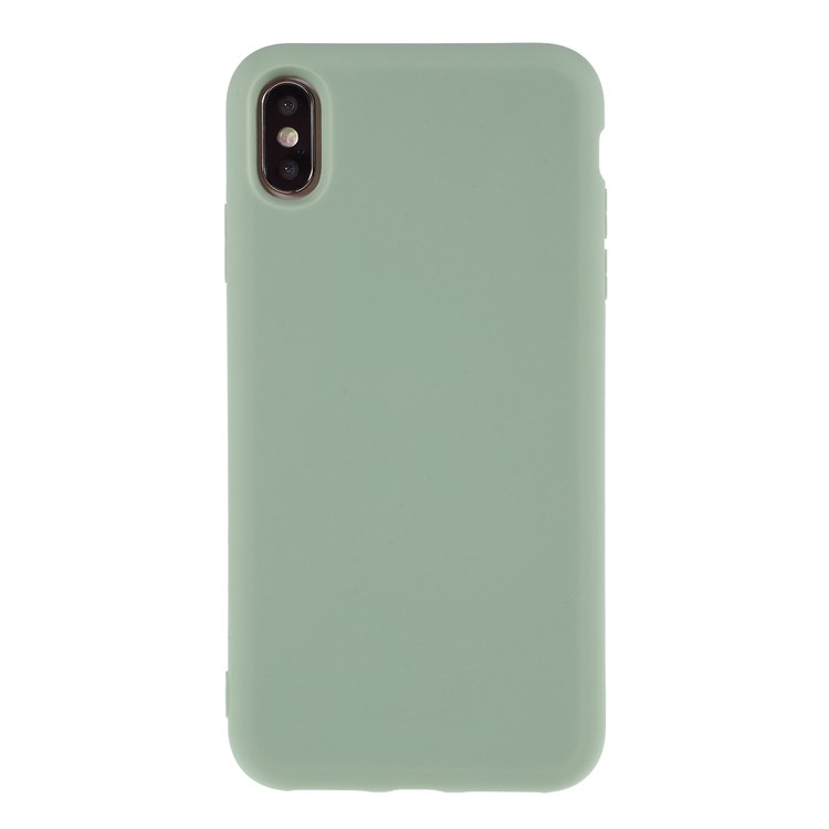 2.5MM Thickened Nano Silicone Phone Case for iPhone XS/X 5.8-inch - Green-1