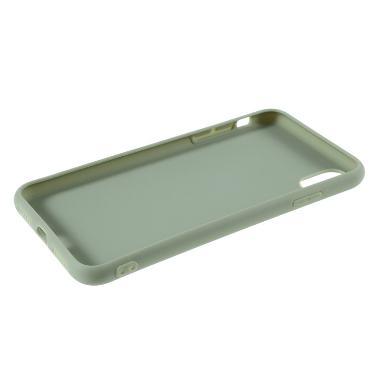 2.5MM Thickened Nano Silicone Phone Case for iPhone XS/X 5.8-inch - Green-5