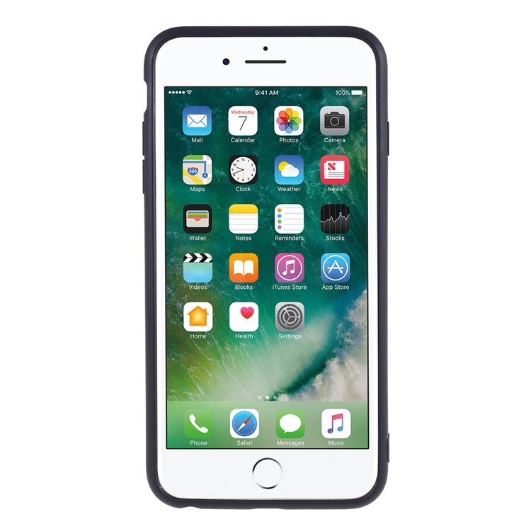 2.5MM Thickened Nano Silicone Phone Cover Case for iPhone 8 Plus / 7 Plus / 6 Plus - Black-3