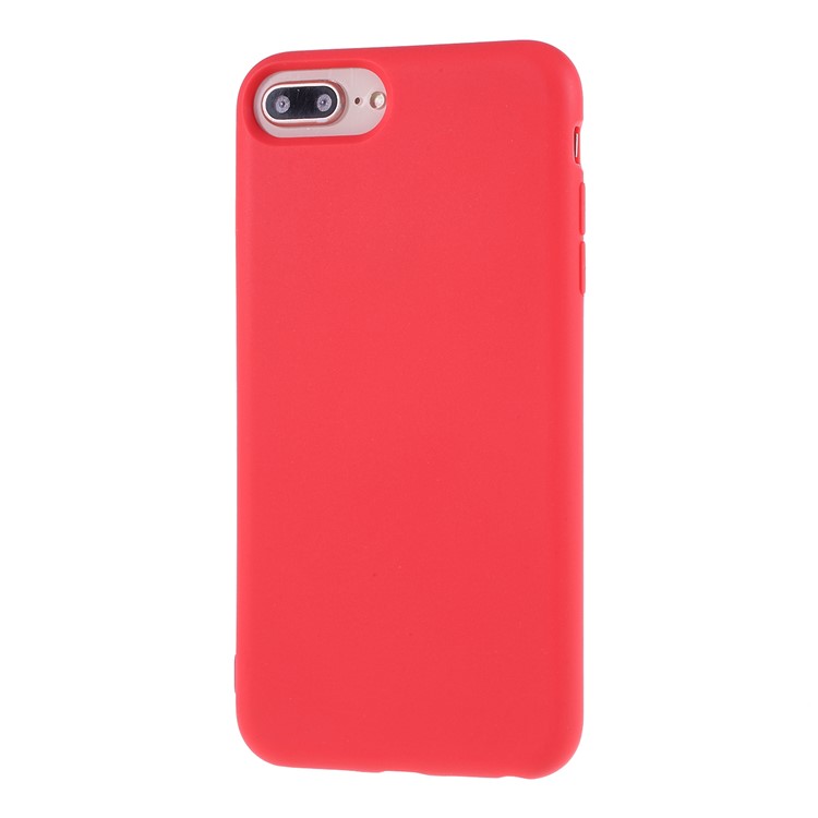 2.5MM Espesa Nano Caso De La Cubierta Del Teléfono Del Silicón Para El Iphone 8 Más / 7 Más / 6 Más - Rojo-2