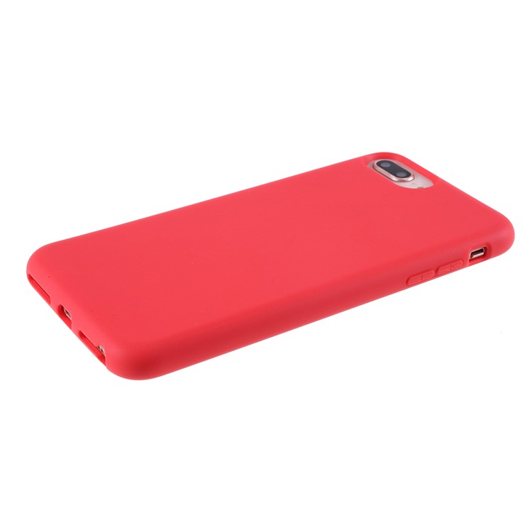 2.5MM Espesa Nano Caso De La Cubierta Del Teléfono Del Silicón Para El Iphone 8 Más / 7 Más / 6 Más - Rojo-4
