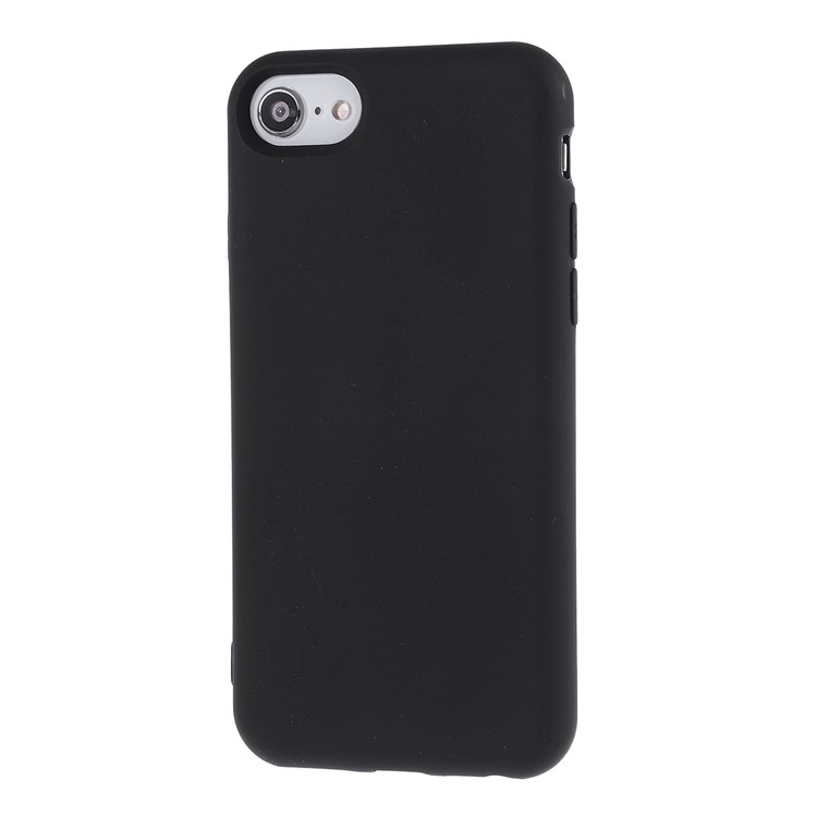 2.5MM Ispessito Nano Cassa Del Telefono Del Silicone Per Iphone 8 / iPhone 7 / iPhone 6 - Nero-2