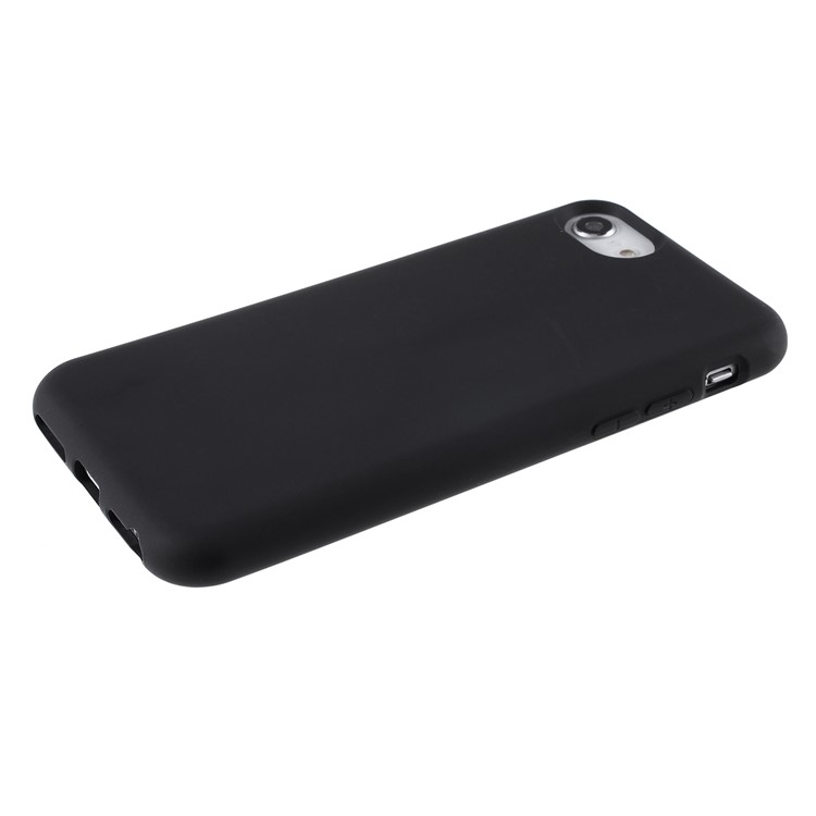 2.5MM Ispessito Nano Cassa Del Telefono Del Silicone Per Iphone 8 / iPhone 7 / iPhone 6 - Nero-5