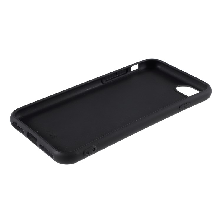 2.5MM Ispessito Nano Cassa Del Telefono Del Silicone Per Iphone 8 / iPhone 7 / iPhone 6 - Nero-6