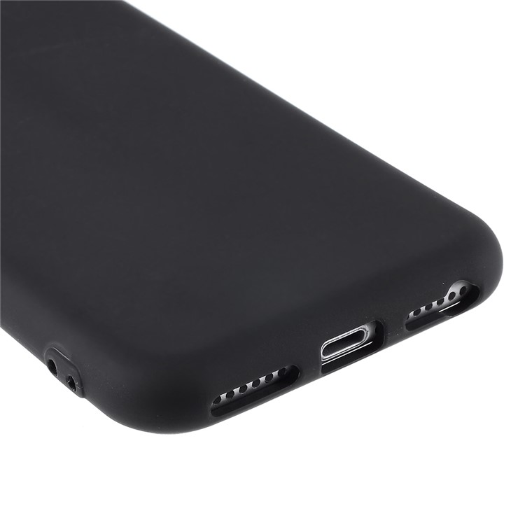 2.5MM Ispessito Nano Cassa Del Telefono Del Silicone Per Iphone 8 / iPhone 7 / iPhone 6 - Nero-7