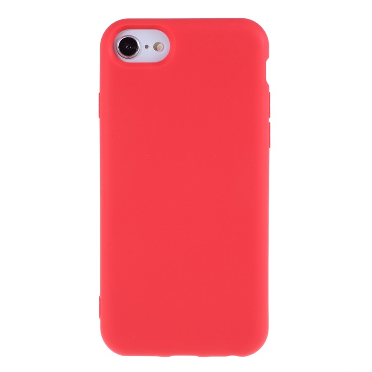 2.5MM Thickened Nano Silicone Phone Case for iPhone 8 / iPhone 7 / iPhone 6 - Red-1