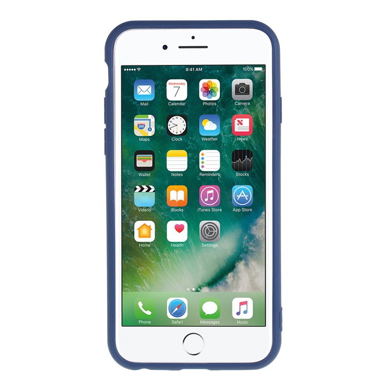 2.5MM Thickened Nano Silicone Phone Case for iPhone 8 / iPhone 7 / iPhone 6 - Blue-3