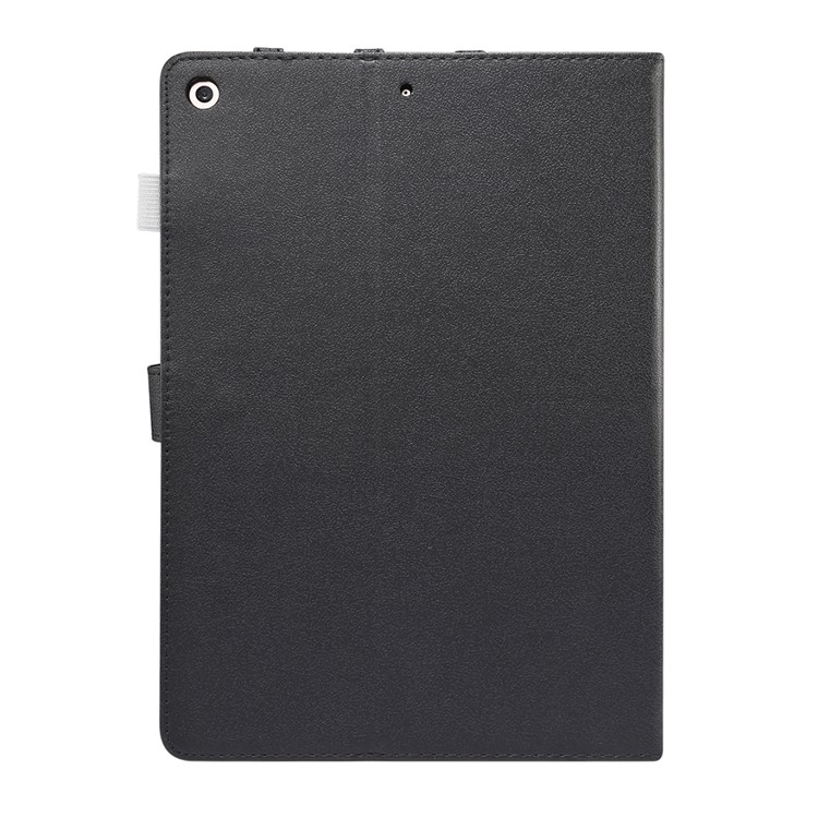 ENKAY High-end PU Leather Stand Smart Tablet Casing Cover for iPad 10.2 (2019) - Black-2
