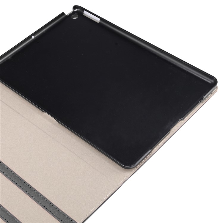 ENKAY High-end PU Leather Stand Smart Tablet Casing Cover for iPad 10.2 (2019) - Black-4