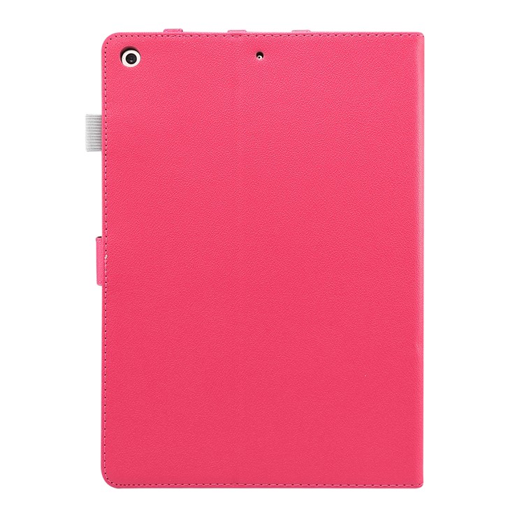 ENKAY High-end PU Leather Stand Smart Tablet Casing Cover for iPad 10.2 (2019) - Rose-2