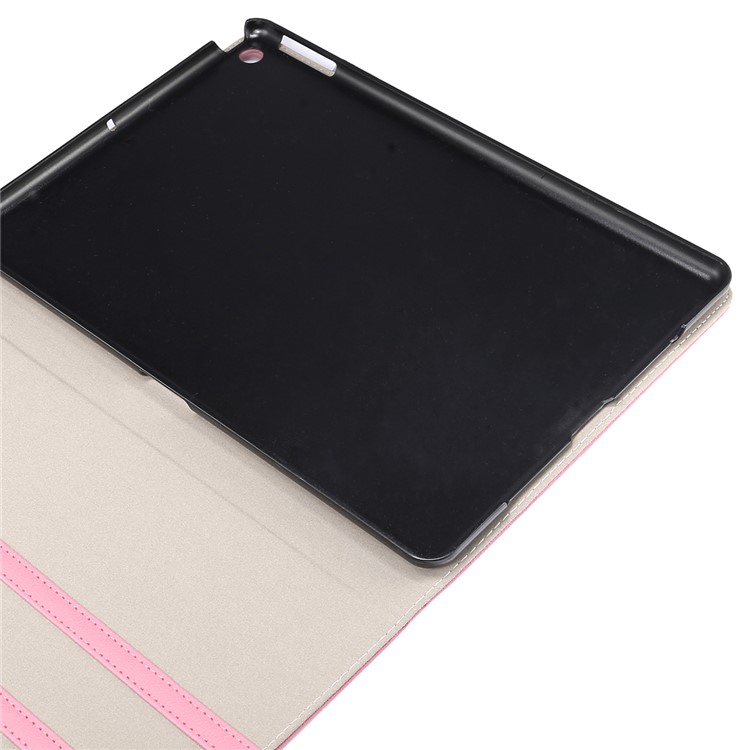 ENKAY High-end PU Leather Stand Smart Tablet Casing Cover for iPad 10.2 (2019) - Pink-4