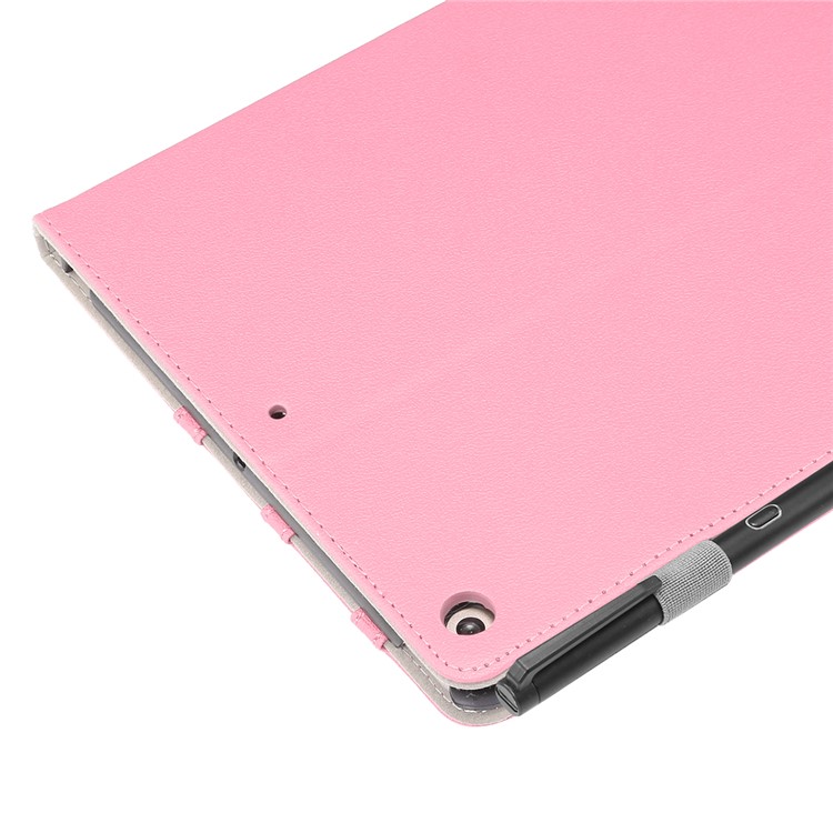 ENKAY High-end PU Leather Stand Smart Tablet Casing Cover for iPad 10.2 (2019) - Pink-5