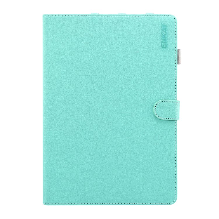 ENKAY High-end PU Leather Stand Smart Tablet Casing Cover for iPad 10.2 (2019) - Blue-1
