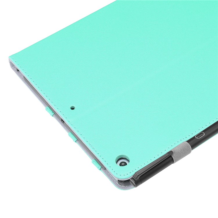 ENKAY High-end PU Leather Stand Smart Tablet Casing Cover for iPad 10.2 (2019) - Blue-5