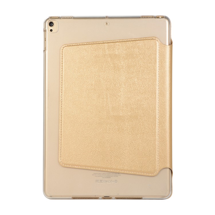 Origami Stand Leather Smart Case for iPad 10.2 (2019) - Gold-2