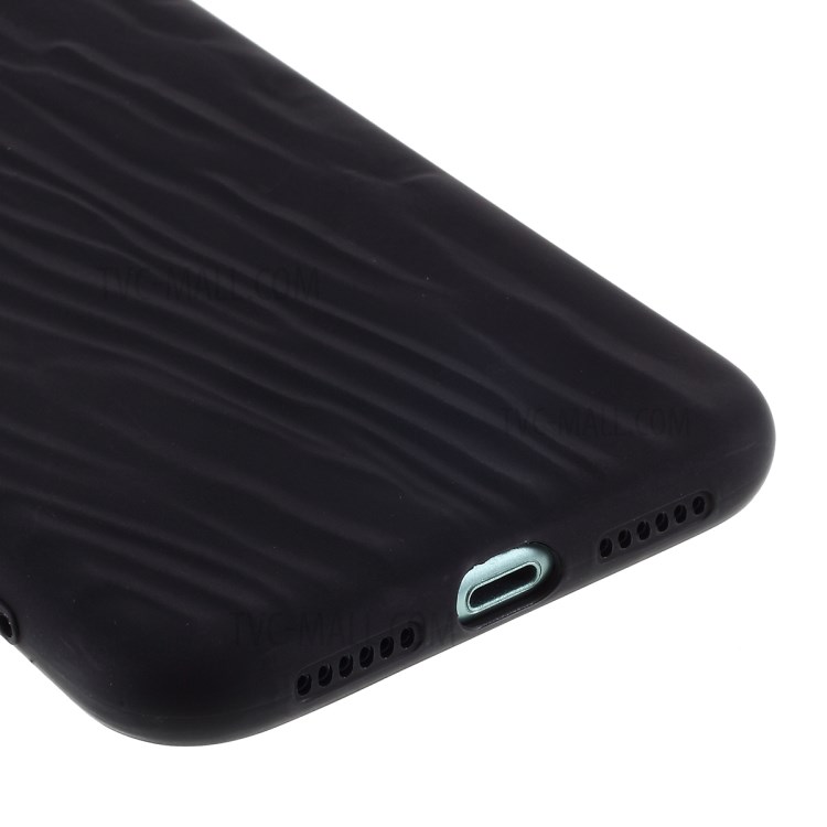 Quicksand Texture TPU Cell Phone Shell Casing for iPhone 11 6.1 inch - Black-6