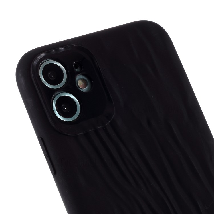 Quicksand Texture TPU Cell Phone Shell Casing for iPhone 11 6.1 inch - Black-7