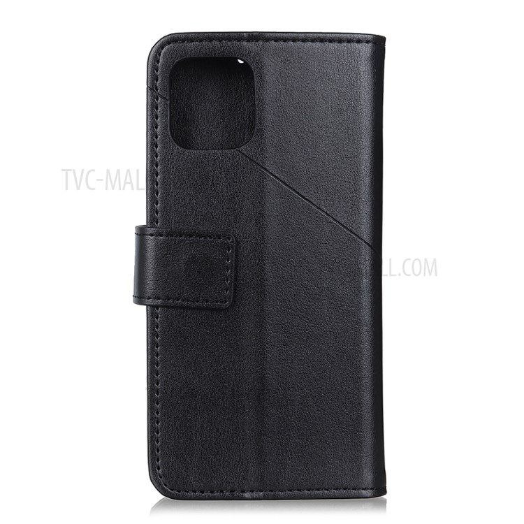 PU Leather Wallet Stand Phone Protective Casing for iPhone 11 Pro 5.8-inch - Black-7