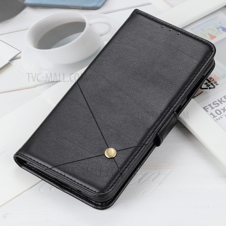 PU Leather Wallet Stand Phone Protective Casing for iPhone 11 Pro 5.8-inch - Black-9