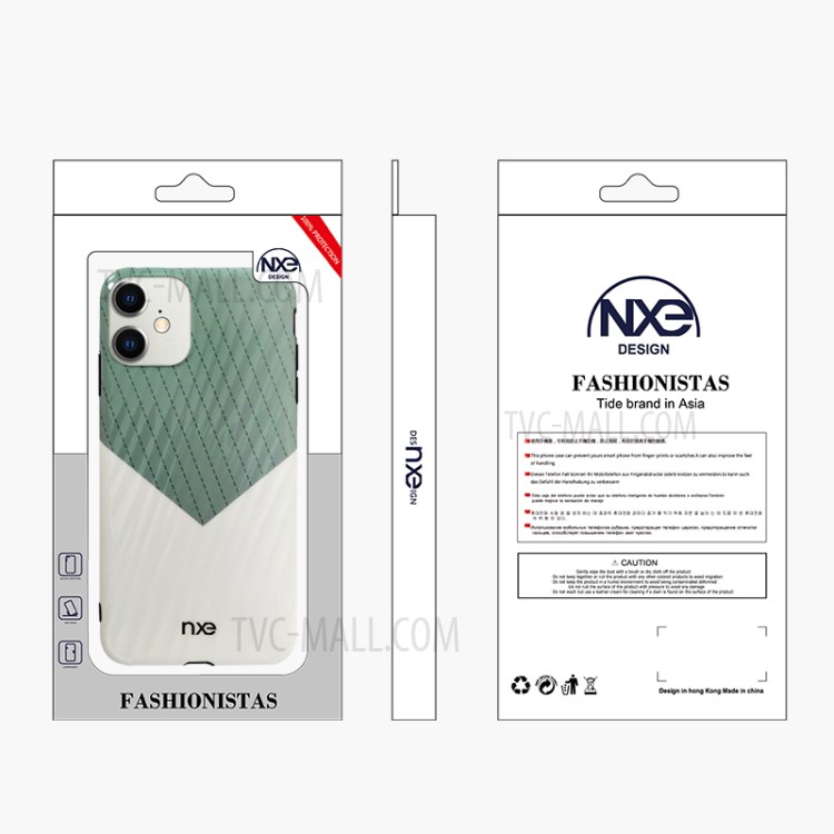 NXE Gentleman Warm Winter Series IMD TPU Flexible Phone Case for iPhone 11 6.1 inch - Style A-6