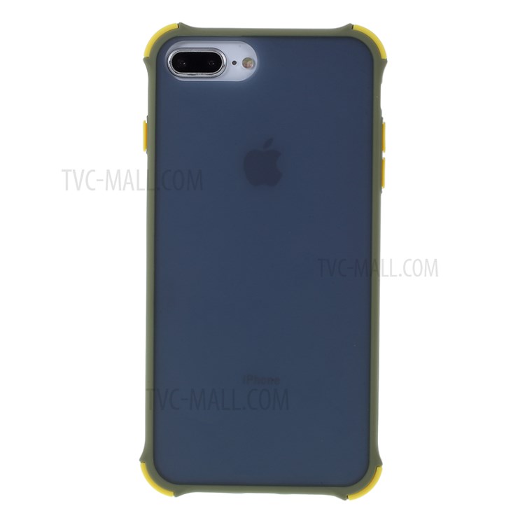 

Падение Стойкую Матовую TPU + PC Чехол Для Iphone 8 Плюс / 7 Плюс / 6 Плюс 5,5 Дюйма - Светло-зеленый, iPhone 8 Plus 5.5 inch