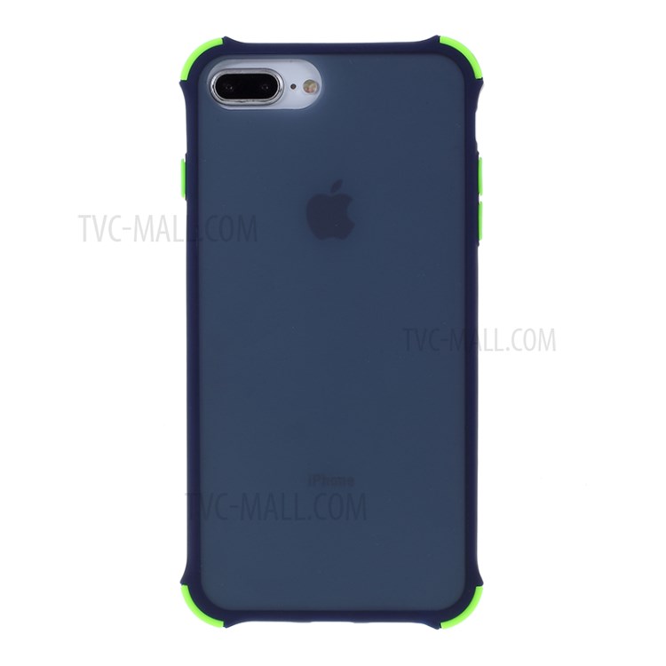 

Падение Стойкую Матовую TPU + PC Чехол Для Iphone 8 Плюс / 7 Плюс / 6 Плюс 5,5 Дюйма - Синий, iPhone 8 Plus 5.5 inch
